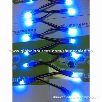 Digital RGB LED pixel string, LPD6803 driver IC